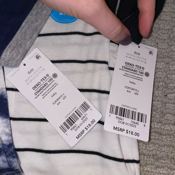 NWT Carter’s 6M One Piece Set - Picture 2 of 6